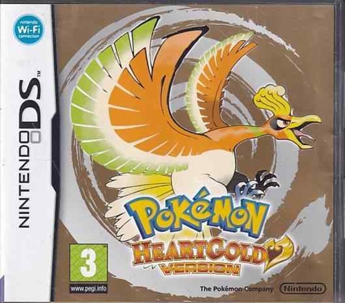 Pokemon HeartGold Version - Nintendo DS - (B Grade) (Used) (Eng)